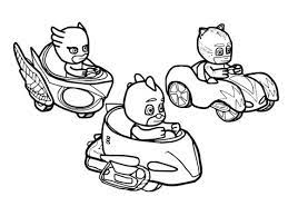 Tout comme ce sont des modèles faciles à colorier, ce sont aussi des images super amusantes à peindre pour les enfants. Coloriage Pyjamasque 25 Superbes Dessins A Imprimer Gratuitement