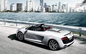 R8 Spyder 5 2 Fsi Quattro The R8 V10 Spyder The Photos Showed A Clearly Visible Soft Top Roof And The Unique Audi R8 Spyder Audi R8 Audi R8 Convertible