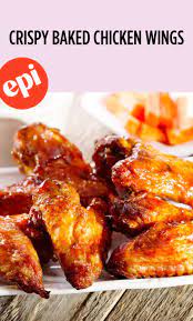 Crispy Baked Chicken Wings Recipe Crispy Baked Chicken Wings Crispy Baked Chicken Baked Chicken Wings