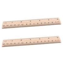 Heyiarbeit Straight Ruler 60cm / 23.6-inch Scale