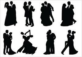 Silhouettes Google Search Dance Silhouette Bride And Groom Silhouette Wedding Silhouette