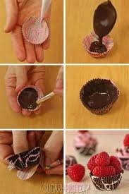 Bases De Chocolate Para Cupcakes Chocolate Bowls Desserts Chocolate Cups