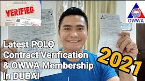 We did not find results for: Polo Contract Verification And Owwa Membership In Dubai Youtube