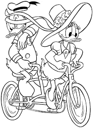 Indeed, it is difficult to find a corner on the planet where they would not know a noisy drake in a sailor suit and a peakless. Daisy And Donald Duck Coloring Pages Cartoon Coloring Pages Of Coloring Home