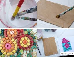 Create colorful mosaic tile art with mosaic kits. Mosaic Art For Beginners The Craft Train