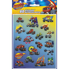 Blaze And The Monster Machines Sticker Sheets 4 Count