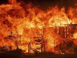 The flames quickly turned the house into a raging inferno. Northern California Becomes A Raging Inferno As Wildfires Consume The State Cnm Newz