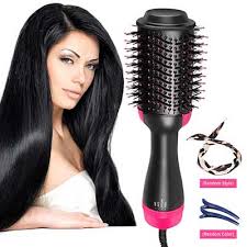 Top 10 Best Electric Hair Brush Straighteners For Women In 2019 Reviews Electric Hair Brush Hair Dryer Brush Hair Brush Straightener