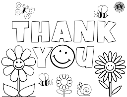 Show your gratitude and thanks to someone by coloring in the whimsical thank you cards. Lions Clubs On Twitter The Dorchester District Lions Club Created Printable Coloring Pages To Hang In Windows As A Thank You To Healthcare Workers And Those Working To Supply The Community