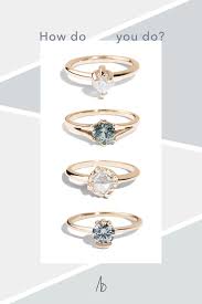 How Do You Do Diamond Solitaire Raw Diamond Rings Solitaire Engagement Ring