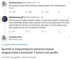 Dopo la dichiarazione di mariano catanzaro, si fa vedere con tommaso di amici. Tommaso Zorzi Insultato Per La Storia Con Tommaso Stanzani La Sua Replica Donnapop