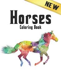 Book of a weird bottle coloring book by doming. New Horses Coloring Book Stress Relieving Coloring Book Horse 50 One Sided Horses Designs Coloring Book Horses 100 Page Horse Designs For Stres Paperback Print A Bookstore