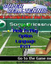 Super Real Tennis - okładka gry