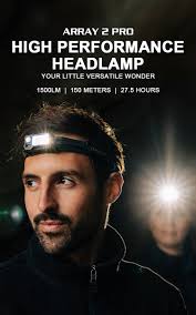 Olight Array 2 Pro: Rechargeable Headlamp Power- Olight