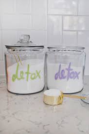 Perfect for reducing pain and giving your baby a pleasant soothing sensation, add at least half a cup of epsom salts to your baby's bath water. Epsom Salt Bath Soak A Beautiful Mess