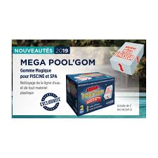 Mega Pool Gom Gomme Magique Piscine Spa Bleu Paysage
