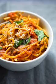 Tomato And Bacon Pasta With Lots Of Basil Recipe Bacon Pasta Bacon Tomato Pasta Sauce