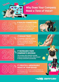 Tone of voice can easily be explained with examples. How To Define Your Brand S Tone Of Voice Infographics And Examples