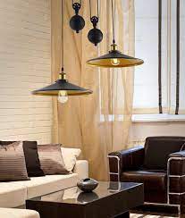 Twin Rise Fall Pendant On Single Ceiling Bar Ceiling Lights Dining Room Lighting Hanging Lights