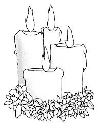 Christmas Candle Coloring Pages Download Print Online Coloring Pages For Free Color Nimbus