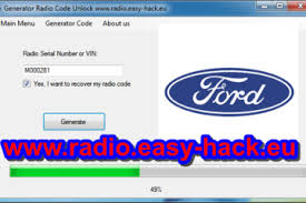 It is able to unlock almost all the ford radio models supporting models like fiesta, focus, transit, 6000 cd, sony cd, connect and many others. Ford Radio Code Download Free Car Radio Unlock Codes