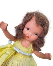 VINTAGE NANCY ANN Story Book Doll Usa 5.5”Open Close Eyes. £20.48