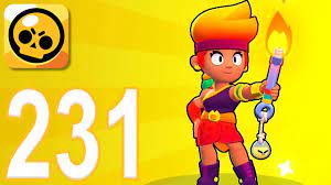 It has an outer, heavy outline and can be used as a coloring page. Brawl Stars Gameplay Walkthrough Part 231 Amber Ios Android Youtube