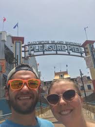 Let's ride Iron Shark at Galveston Pier in Texas!