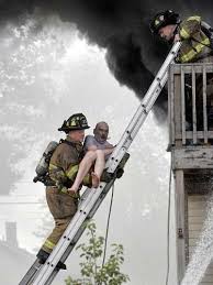 Dramatic Photos Capture Balcony Rescue Of Paralyzed Man Firefighter Pictures Volunteer Firefighter Firefighter Photography
