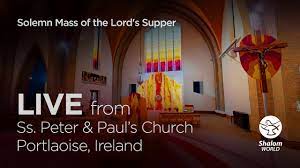 Saints peter and paul's church is a catholic church located just off st patrick's street in cork city, ireland. Solemn Mass Of The Lord S Supper Live From Ss Peter And Paul S Church Ireland Youtube