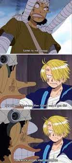 This Whole Scene Right Up To Where Usopp Started To Fight Enel Was Gold X Dddd Usopp And Sanji One Piece Funny One Piece Meme One Piece