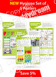 Food Hygiene Posters Set Of 5 Posters