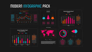 Modern Designed Infographic Pack