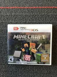 Nintendo minecraft (minecraft) nueva 2ds ll superreductor edición (la enredadera edición). Minecraft New Nintendo 3ds Edition New Nintendo 3ds 2017 Ln Condition Minecraft Playing Game Nintendo 3ds Nintendo Minecraft