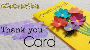 Saying no will not stop you from seeing etsy ads or impact etsy's own personalization technologies, but it may make the ads you see less relevant or more repetitive. Thanks A Bunch Thank You Card Diy Thank You Card Thankyou Card Youtube