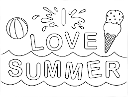 Some of my favorite lifetime memories come from summertime in my childhood. Summer Coloring Pages To Download And Print For Free