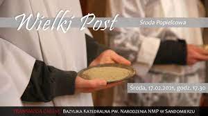 W dni powszednie dla rodziny zmarłego. Sroda Popielcowa Transmisja Mszy Swietej Youtube