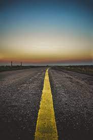 Sunset Behind Me By Matialonsor Beautiful Roads Road Country Roads Take Me Home