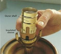6 Steps How To Fix A Lamp Socket Ehowdiy Com Lamp Socket Diy Lamp Shade Diy Lamp