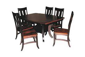 Also, amish dining room sets are made to meet all your needs whether you opt for a contemporary dining room look or a rustic one. Sierra Dining Table Set Quick Ship From Dutchcrafters Amish