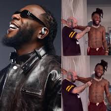 Burna boy reacts to armpit hair rumors