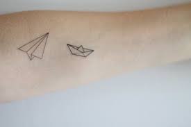 Awesome Temporary Tattoos Paper Boat And Airplane Temporary Tattoo Set By Lionheaddesigns 4 00 Dovme Fikirleri Dovme Tattoo