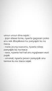 Nu kitu teh di sebut pola paguneman. Dasar Poko Pasualan Nu Ditepikeun Dina Sajak Disebut Bantu Jawab Ya Makasii Brainly Co Id