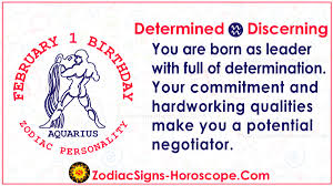Daily, weekly horoscope for all zodiac signs. February 1 Zodiac Full Horoscope Birthday Personality Zsh