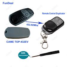 Pour cela, vous devez paramétrer votre télécommande canal+ pour qu'elle reconnaisse votre téléviseur. Copier Came Top432ev 433 92 Mhz Telecommande Duplicateur Universel Porte De Garage Porte Cle Fob 4 Ch Clonage A Distance 433 Mhz Code Fixe Aliexpress