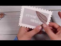 You may not have the same stamps used in the tutorial, but you can always substitute different images, a different color. Turning Your Dies Into Stamps Episode 1 3 Aliexpress Youtube Card Making Video Tutorials Card Making Templates Hand Made Greeting Cards