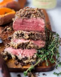 Herb Almond Crusted Beef Tenderloin Primal Gourmet Tenderloin Recipes Almond Crusted Beef Tenderloin