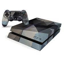 Ps4 Console Skin Vintage 3d Triangles Playstation 4 Console Ps4 Console Playstation