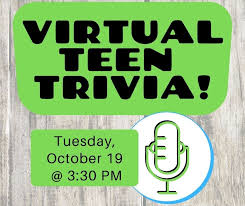 Buzzfeed staff, canada attention — this is not a quiz. Virtual Teen Trivia Rochelle Park Free Public Library