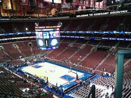 wells fargo center section 205 row 8 seat 1 philadelphia